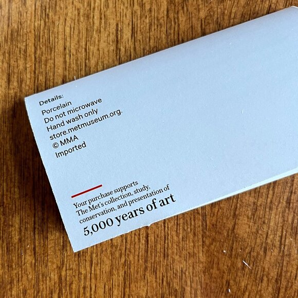 The Met "Asian Woodlands" plates set NIB - Picture 9 of 12